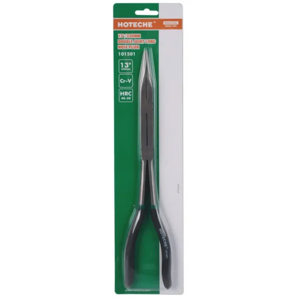 DOUBLE JOINT LONG NOSE PLIER 325MM SKU00048