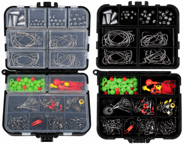 FISHING TACKLE KIT 205PCS WBLOWN MOULD CASE SKU00055