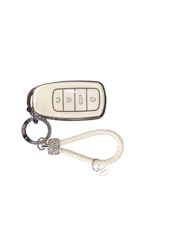 Key fob omoda white 2 SKU00021 Key Fob Cover Omoda c5/Cherry White