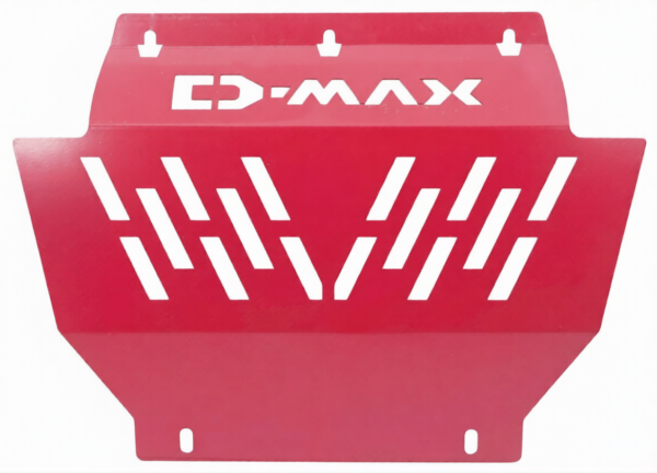 SKID PLATE 3MM RED DMAX SKU00046