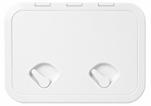 INSPECTION COVER SQUARE 315X440MM WHITE SKU00073