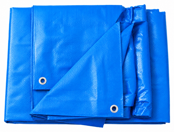 TARPAULIN PE BLUE 3X5M 140GSQM SKU00142 TARPAULIN PE BLUE 3X5M 140G/SQM