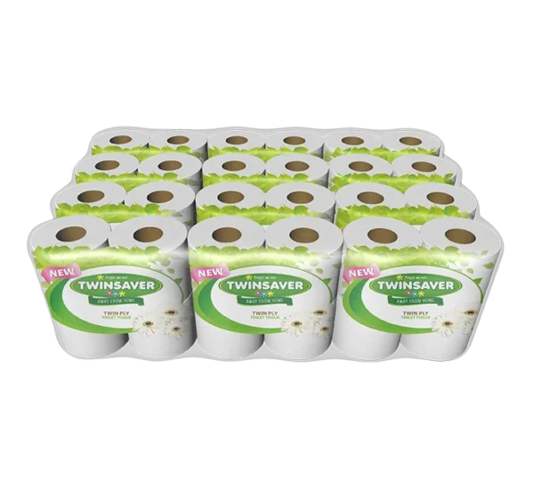 0124 Twinsaver Twin Ply Toilet Tissue – Value Pack