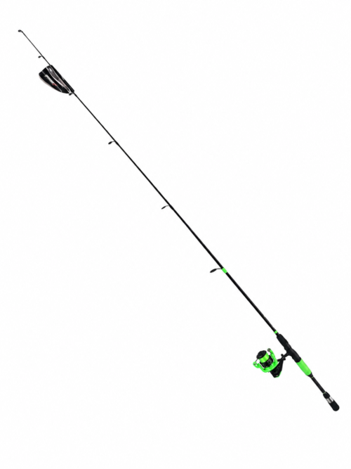 Razor green 7ft combo 1 Razor Green 7ft Fishing Rod Combo with Reel & Line