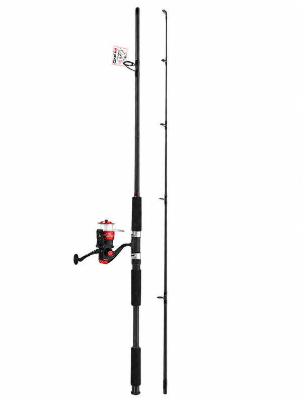 rhino 9ft combo 2 Rhino 9ft Fishing Rod Combo with Reel & Line